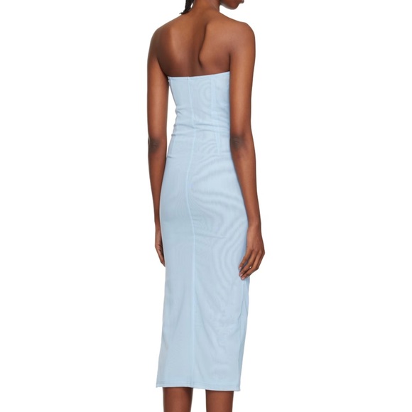 Miaou Lila Blue Strapless Dress XS - Picture 3 of 3